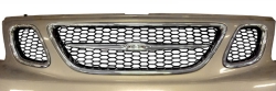 Grill krom/svart - Saab 9-3 SS/SC 03-07