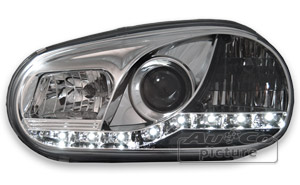 DRL. strlk. krom - VW Golf 4