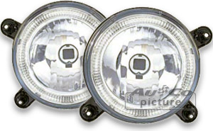 Angel eyes heljus lykta crystal clear-VW Golf 2