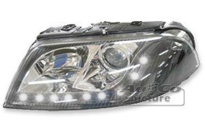 DRL. strlk. svart - VW Passat (3BG) 01-05