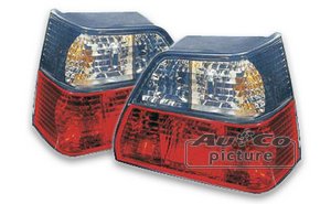 Bakljus red/smoke - VW Golf 2