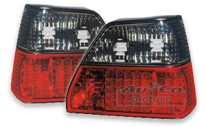 LED. Bakljus röd/rök - VW Golf 2