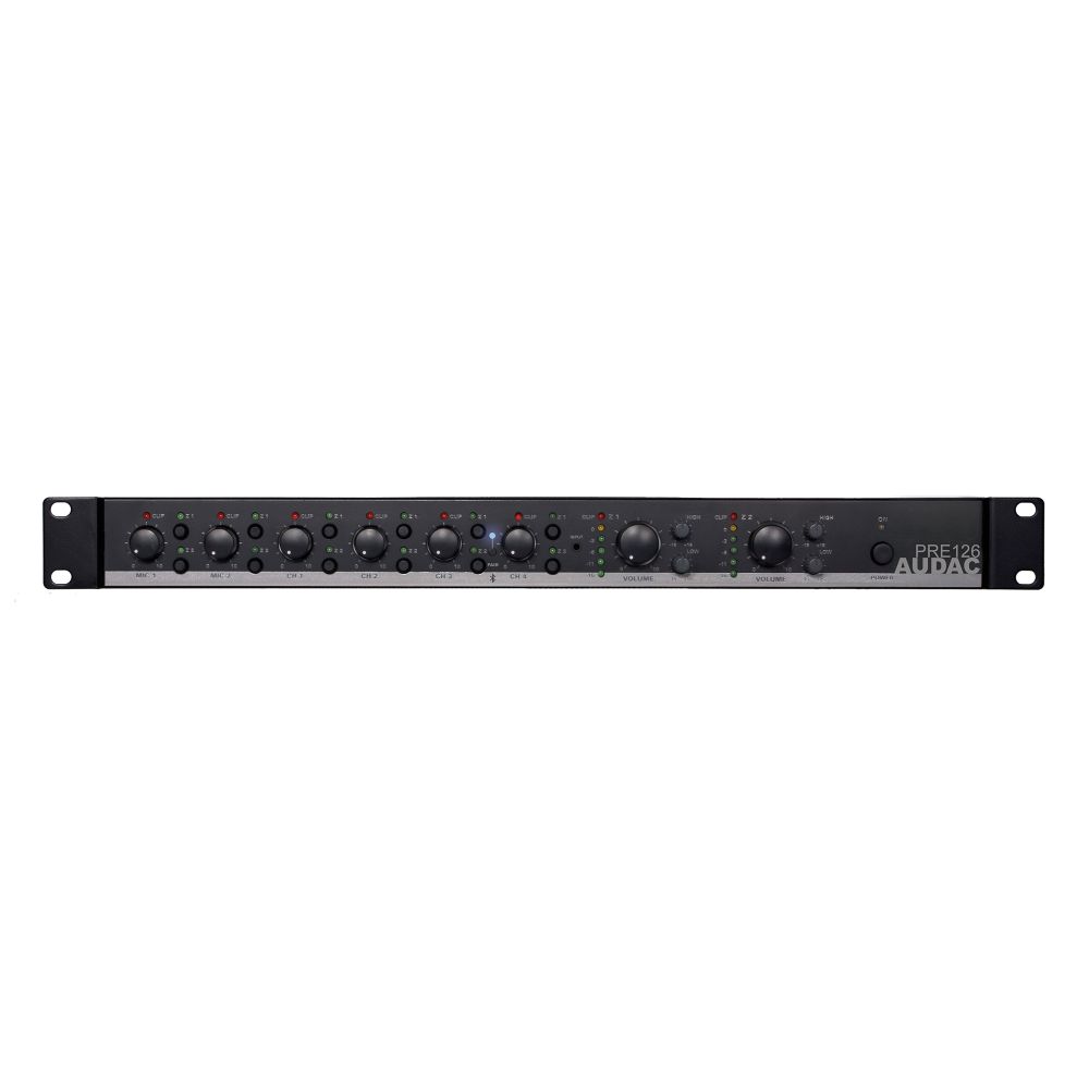 Audac PRE126 2-zoners mixer