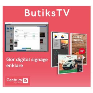 ButiksTV - Licens per skärm/år