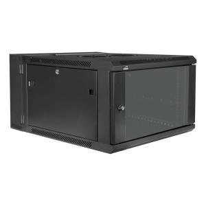 Caymon HPR506 Svängbart 19" väggrack, 6U, djup 510mm