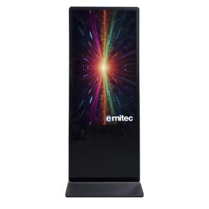 Ernitec 55” 4K UHD Inomhus Kiosk/Totem med Android-spelare