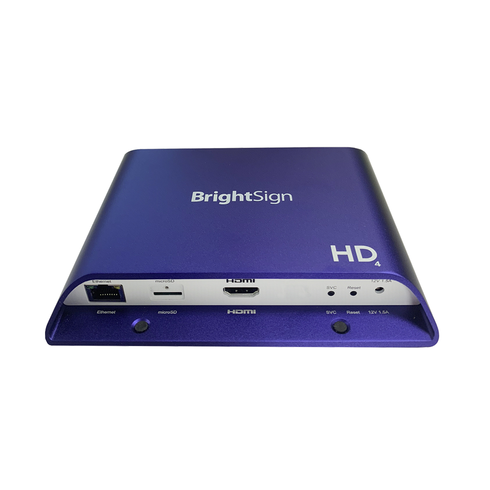Brightsign HD224 mediaspelare för 4K/1080p video