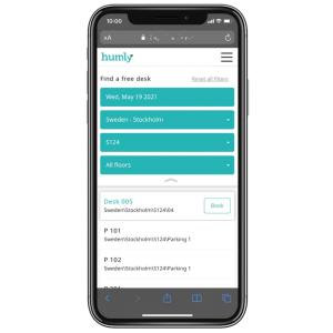 Humly Desk Booking
