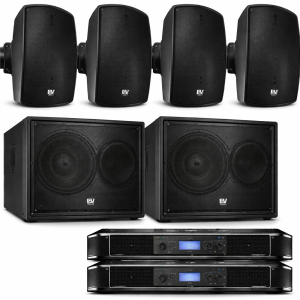 Ljudsystem för uteservering