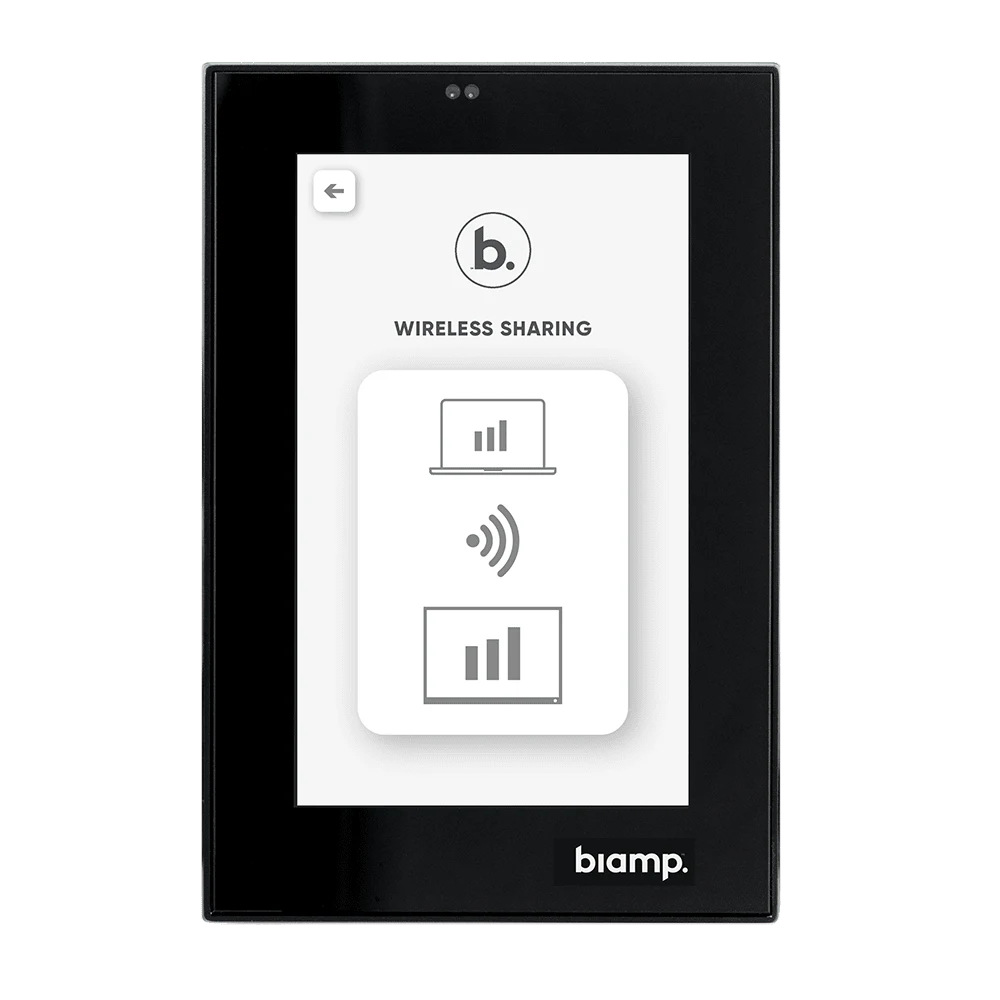 Biamp Apprimo Touch 4 - 4" touch panel, Svart
