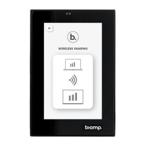 Biamp Apprimo Touch 4 - 4" touch panel, Svart
