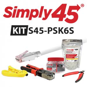 Simply PRO Serieis Termineringskit STP Cat6/6a