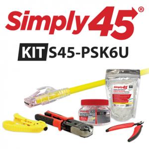 Simply PRO Series Termineringskit Cat6/6a UTP