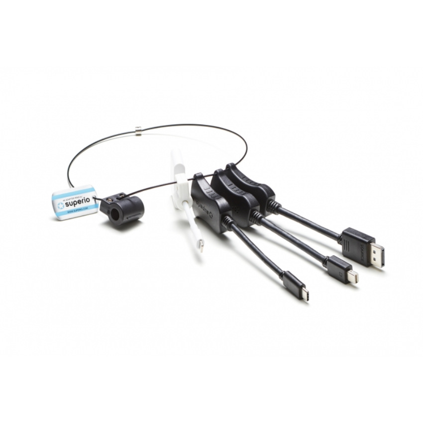 Adapterring 4K - DP, mDP, USB-C, Lightning