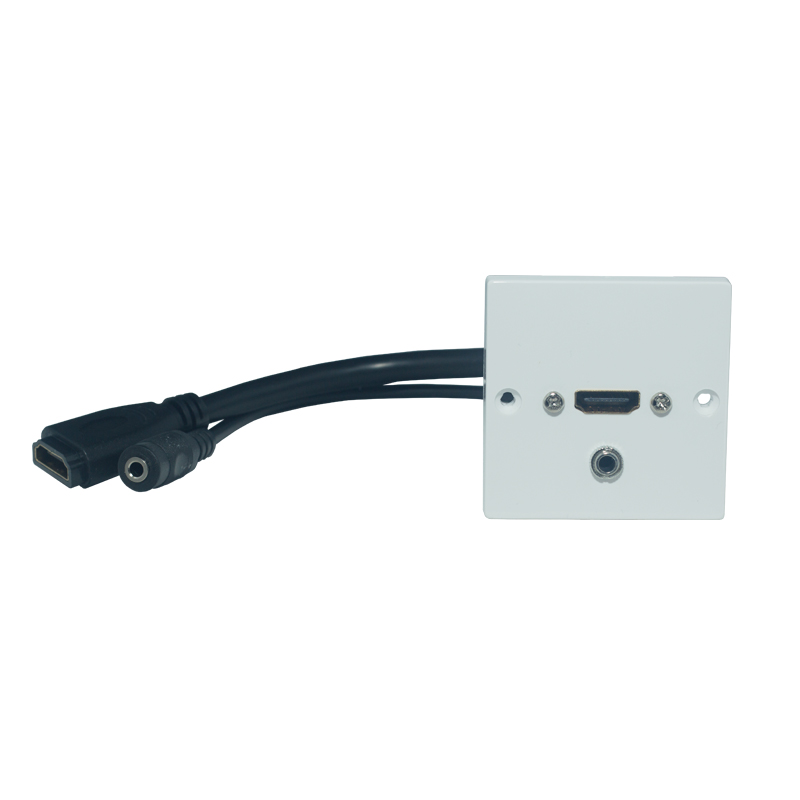 Exxact Uttagspanel HDMI + 3.5mm