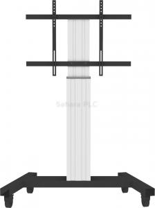 Clevertouch Mobil ställning, höj- och sänkbart, 50 cm slaglängd