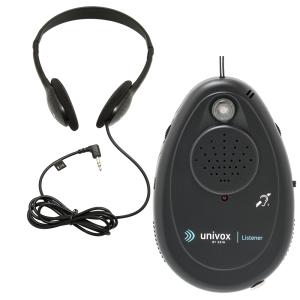 Univox Listener m. hörlurar