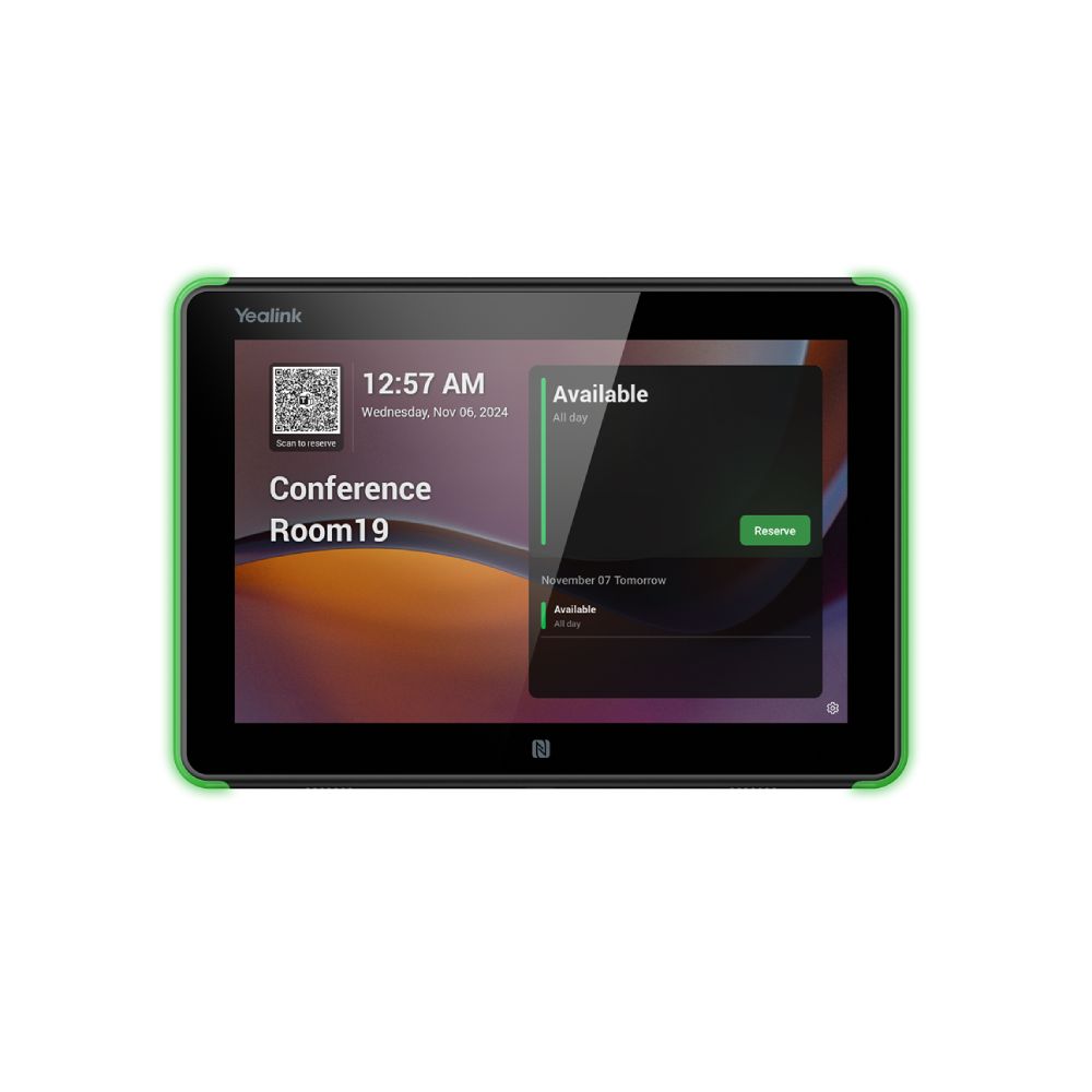 Yealink RoomPanel Plus E2 10,1" Rumsbokningsskärm