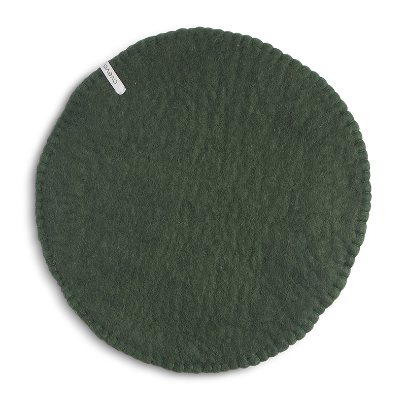 Seat cushion Wool Moss green Aveva Design