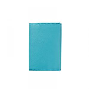 LEATHER WALLET, turqouise