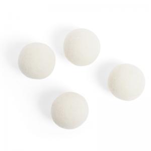 DRYER BALLS, white, 4-pack