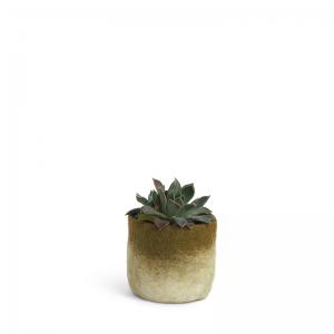 FLOWER POT 18, S, olive