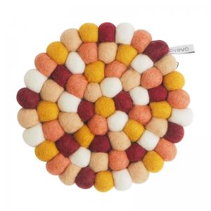 TRIVET, ROUND, indian summer