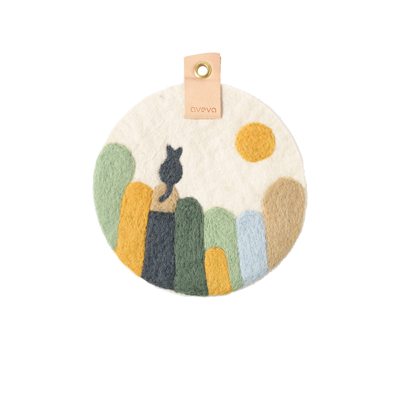TRIVET, ART, Cat on Kullaberg, 21