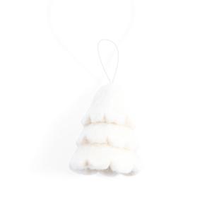 LITTLE HANGINGS, X-MAS TREE, white