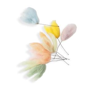 EASTER COLLECTION, 8-pack, wool-feathers