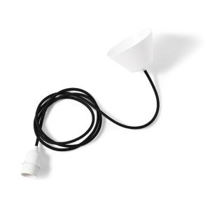 LAMP CORD, black (E27)