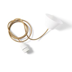 LAMP CORD, gold (E27)