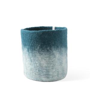 FLOWER POT 18, L, petrol