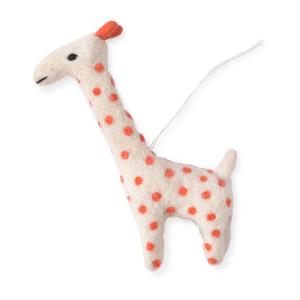 LITTLE HANGINGS, GIRAFFE, white