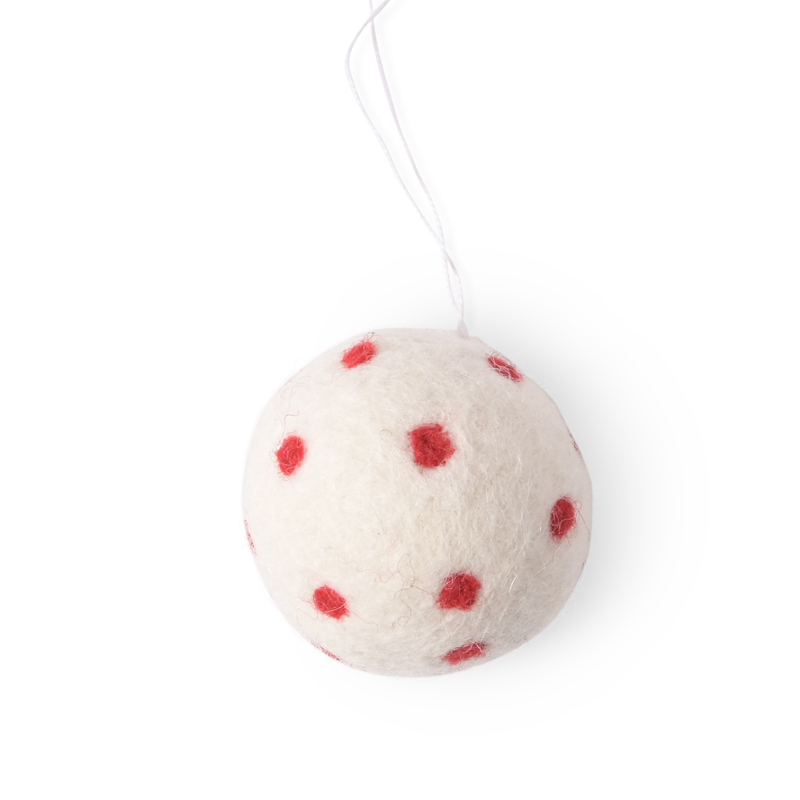 LITTLE HANGINGS, ORNAMENT, red-dots
