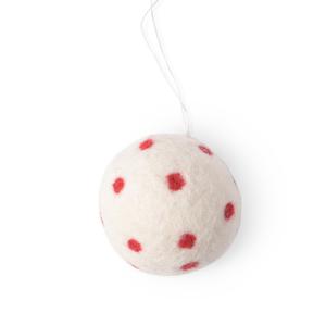 LITTLE HANGINGS, ORNAMENT, red-dots