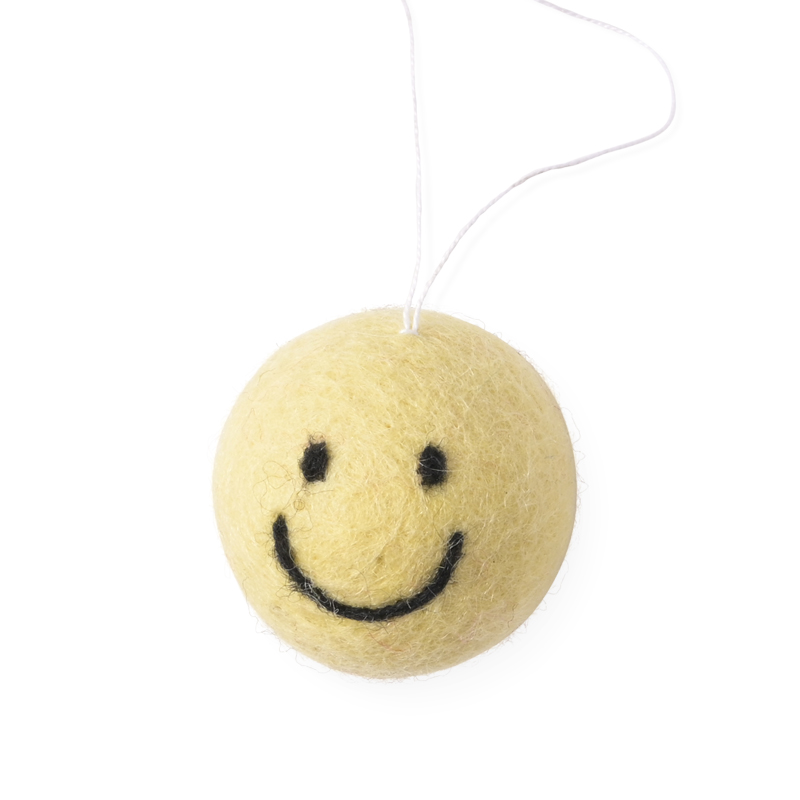 LITTLE HANGINGS, SMILEY, lemon