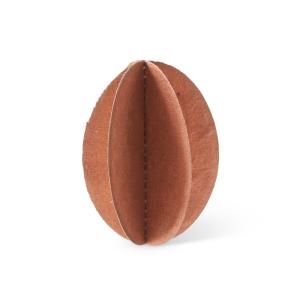 EASTER, 5-pack, paper egg, copper