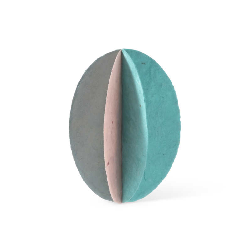 EASTER, 5-pack, paper egg, blueish