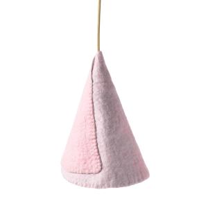 LAMP SHADE, fold, pink