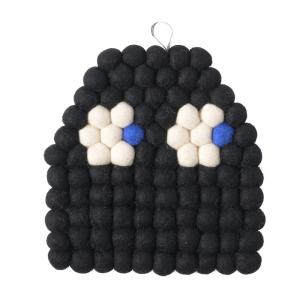 TRIVET, SPOOKY, black