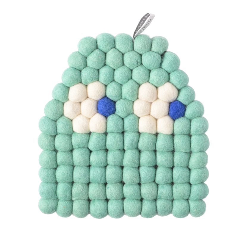 TRIVET, SPOOKY, spring green