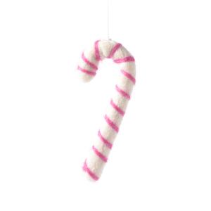 LITTLE HANGINGS, CANDY-CANE, white/pink
