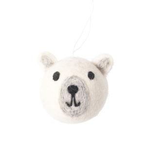 LITTLE HANGINGS, POLAR BEAR, white