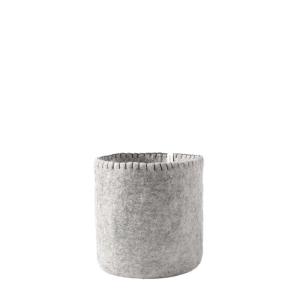 FLOWER POT 24, M, raw-grey