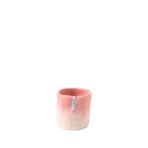 FLOWER POT 18, S, pink-grape