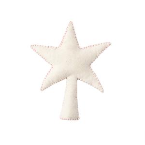X-MAS STAR, white-red