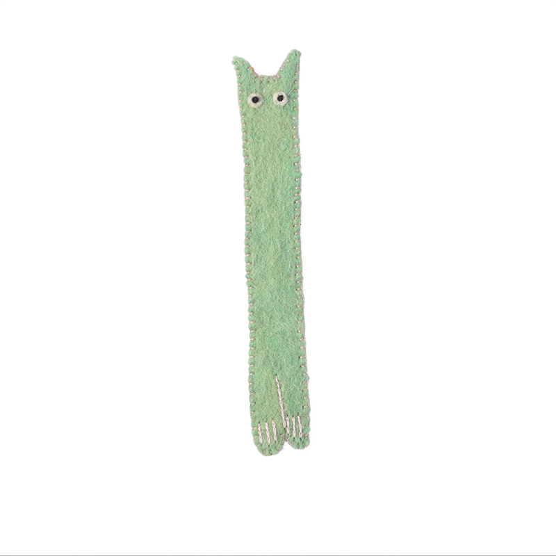 THE CURIOUS BOOKMARK, spring green