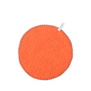 POTHOLDER, ROUND, coral