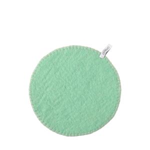 POTHOLDER, ROUND, spring-green